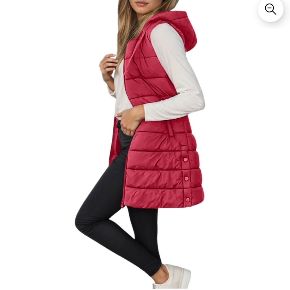 Red Weatherproof Vest - Picture 2 of 12